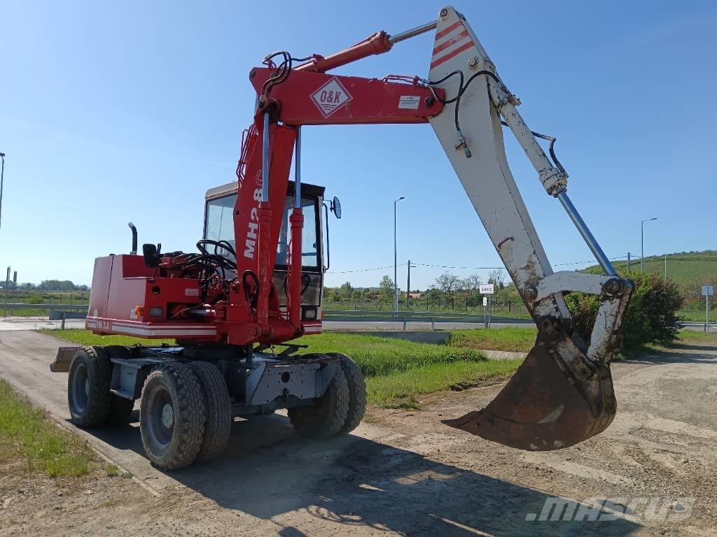 O&K MH2,8C Kolová rýpadla