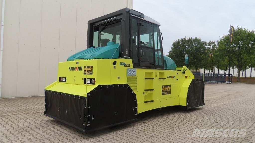 Ammann ART 240 Pneumatikové válce
