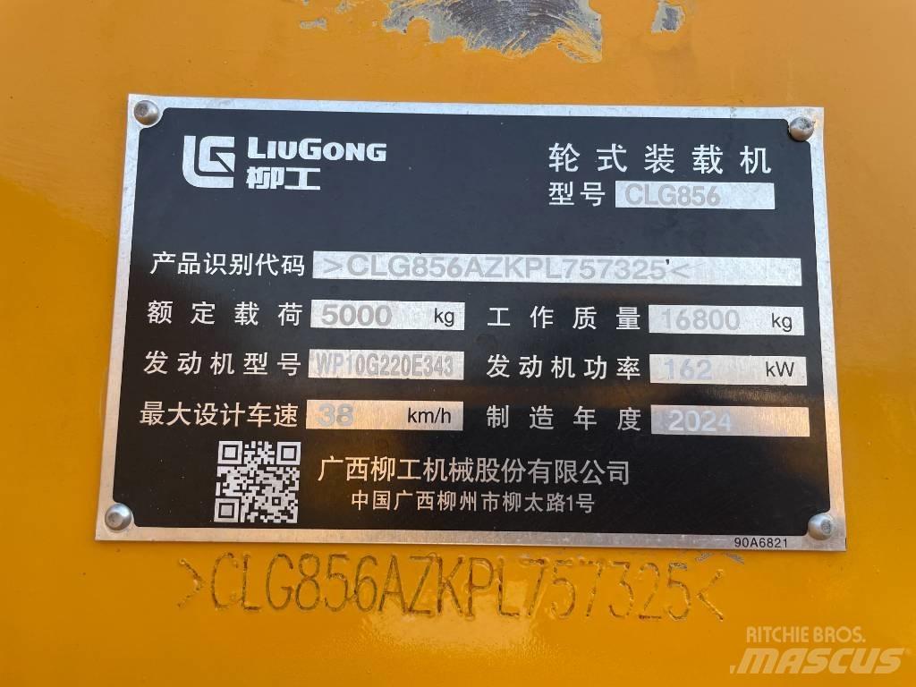 LiuGong 856 H Kolové nakladače
