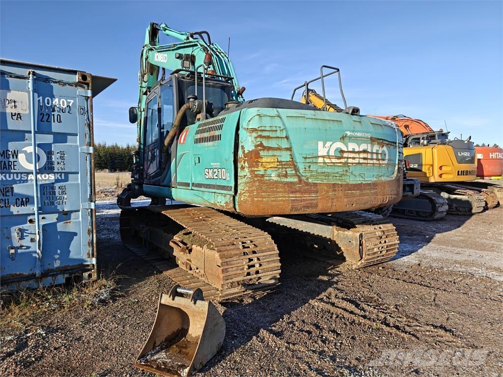 Kobelco SK210 Pásová rýpadla