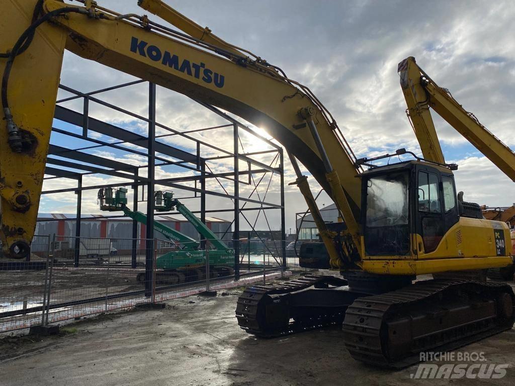 Komatsu PC340-7 Pásová rýpadla