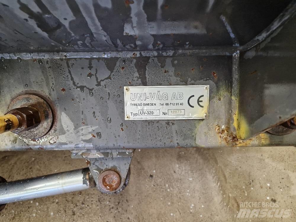 Uni-väg UV-320 StBM Sněžné pluhy, přední sněhové radlice