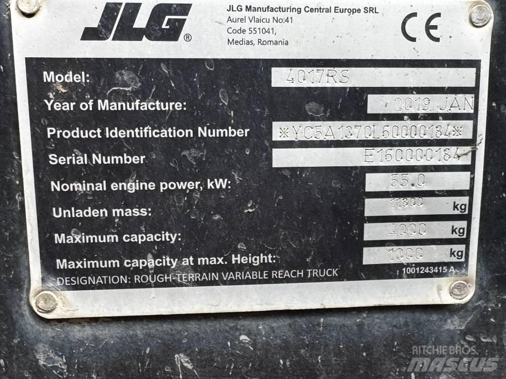 JLG 4017RS Teleskopické manipulátory