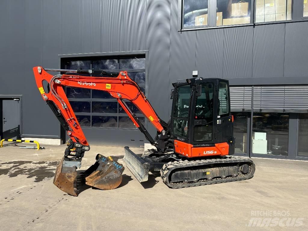 Kubota U 56-5 Mini rýpadla < 7t