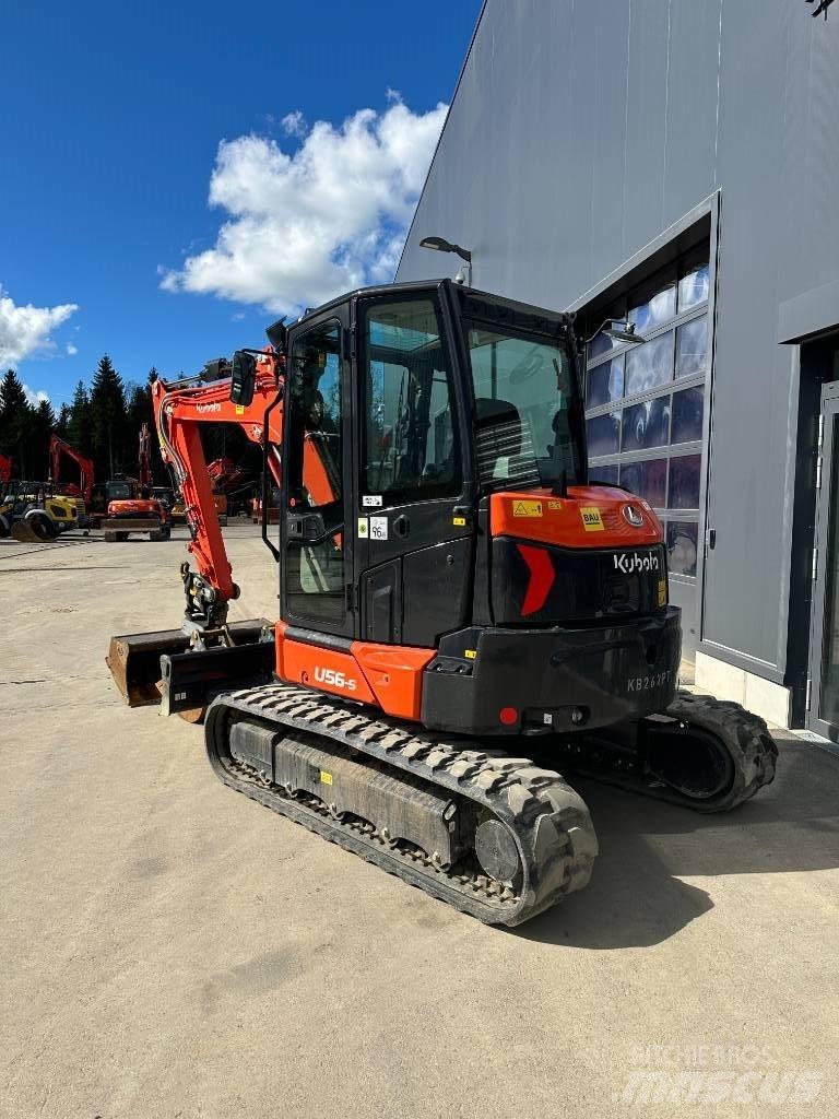 Kubota U 56-5 Mini rýpadla < 7t