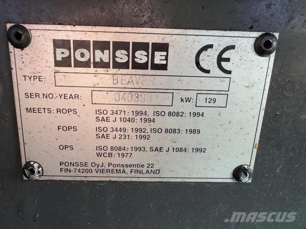 Ponsse Beaver Harvestory