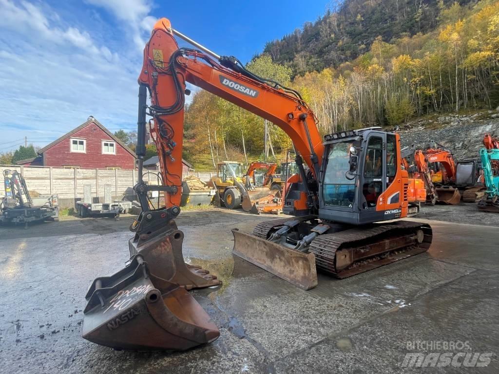 Doosan DX140LCR-5 Pásová rýpadla