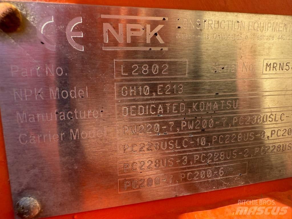 NPK GH 10 Bourací kladiva / Sbíječky