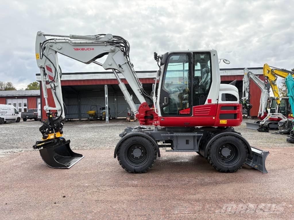 Takeuchi TB395W Kolová rýpadla