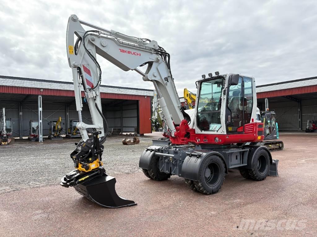 Takeuchi TB395W Kolová rýpadla