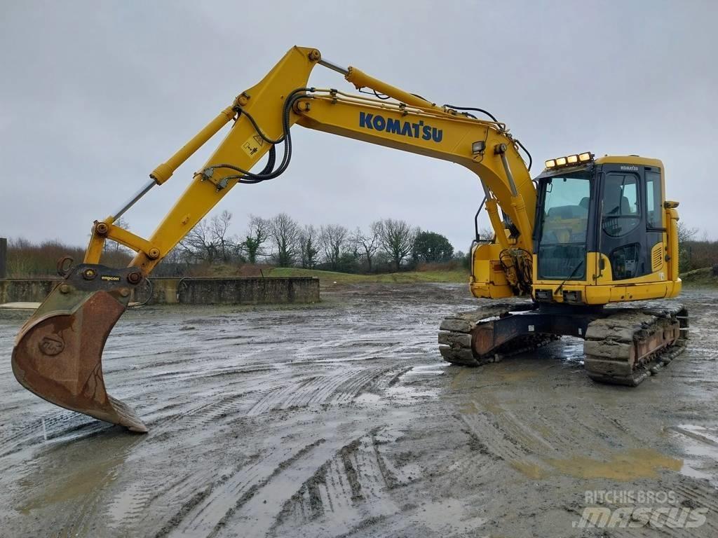 Komatsu PC138US-11 Pásová rýpadla