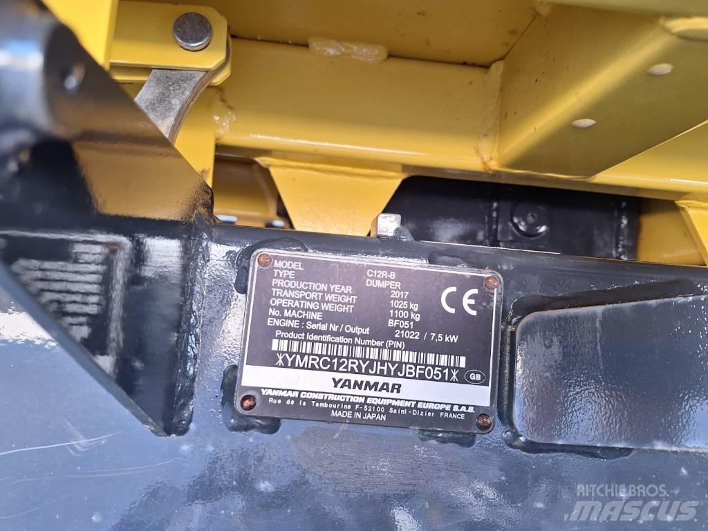 Yanmar C 12 R-B Pásové dempry