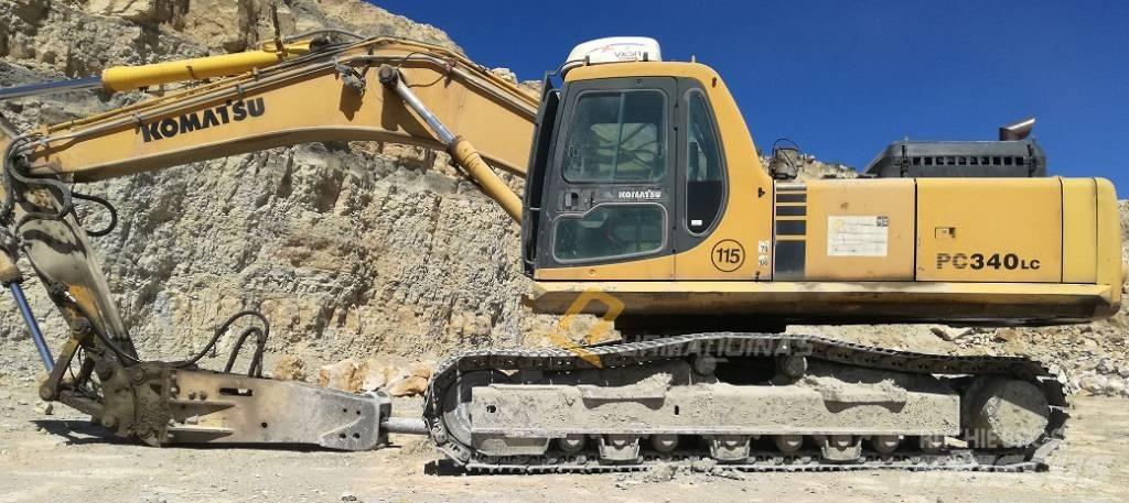 Komatsu PC 340 LC-6K Pásová rýpadla
