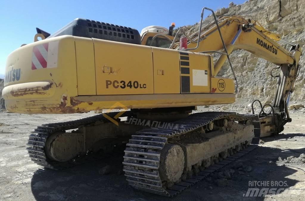 Komatsu PC 340 LC-6K Pásová rýpadla