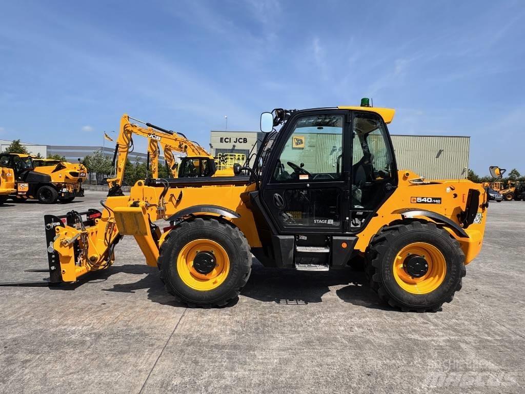 JCB 540-140 Teleskopické manipulátory