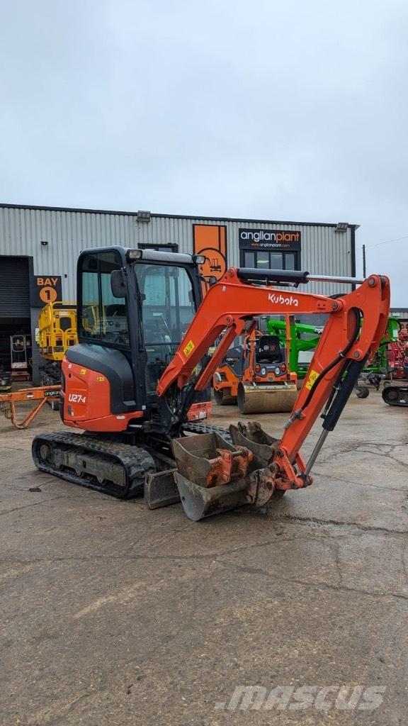 Kubota U 27-4 Mini rýpadla < 7t