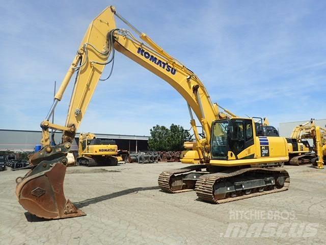 Komatsu PC360LC-11 Pásová rýpadla