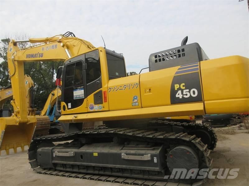 Komatsu PC 450 Pásová rýpadla