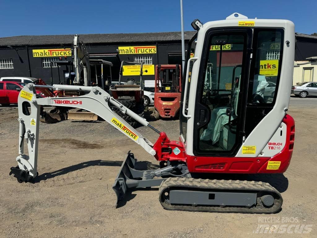 Takeuchi TB 216 Mini rýpadla < 7t