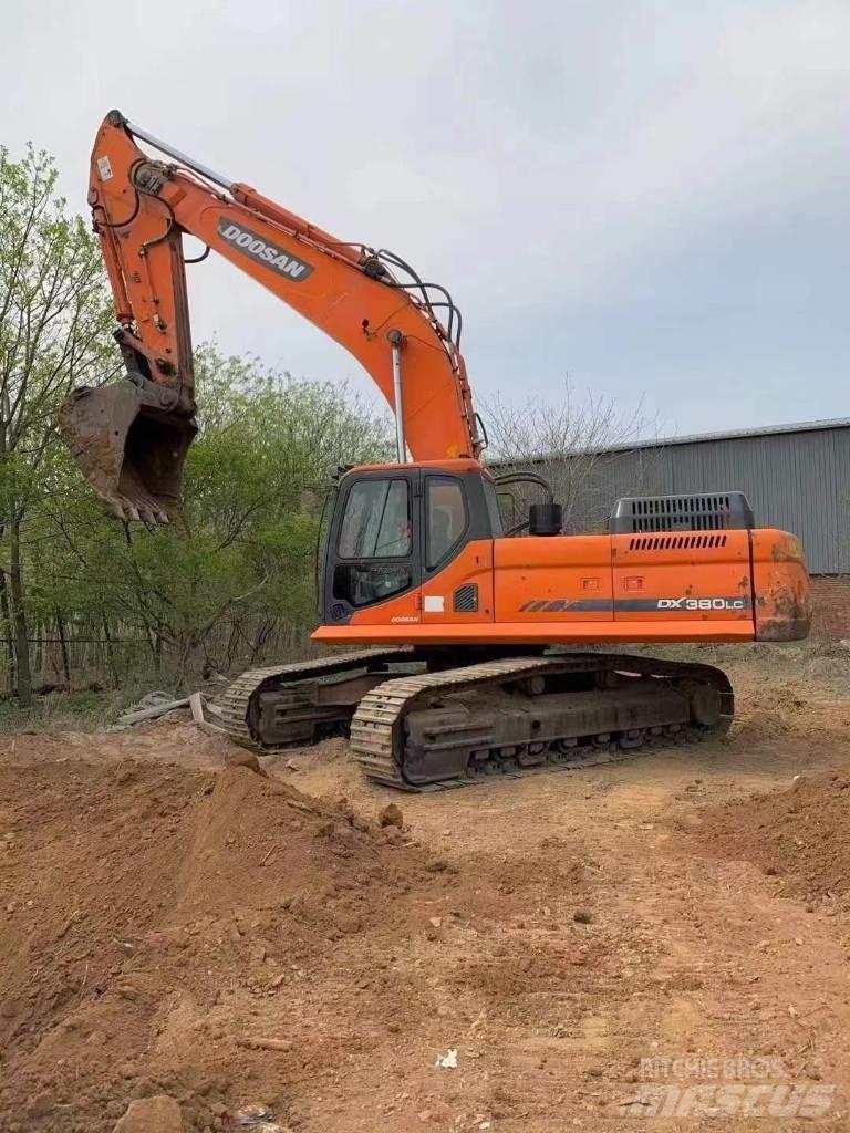 Doosan DX 380 LC Pásová rýpadla