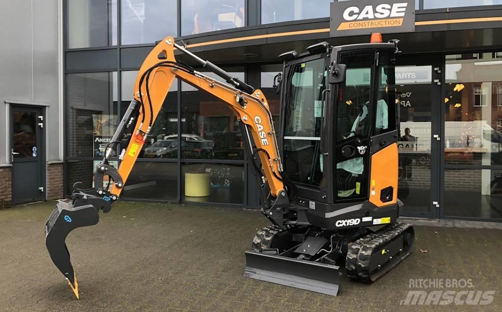 CASE CX 19 D Mini rýpadla < 7t
