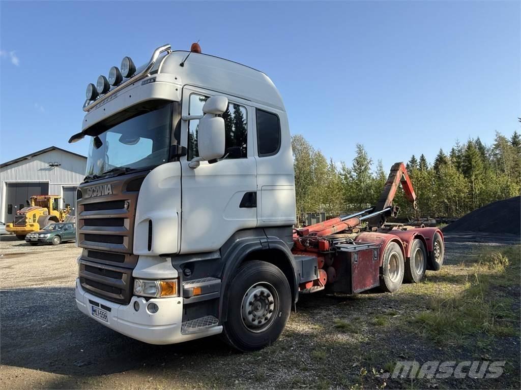 Scania R16 V8 8X4 Hákový nosič kontejnerů