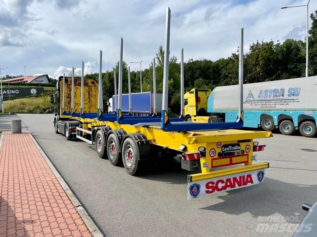 Lecitrailer 3E 20 Návěsy na přepravu kmenů