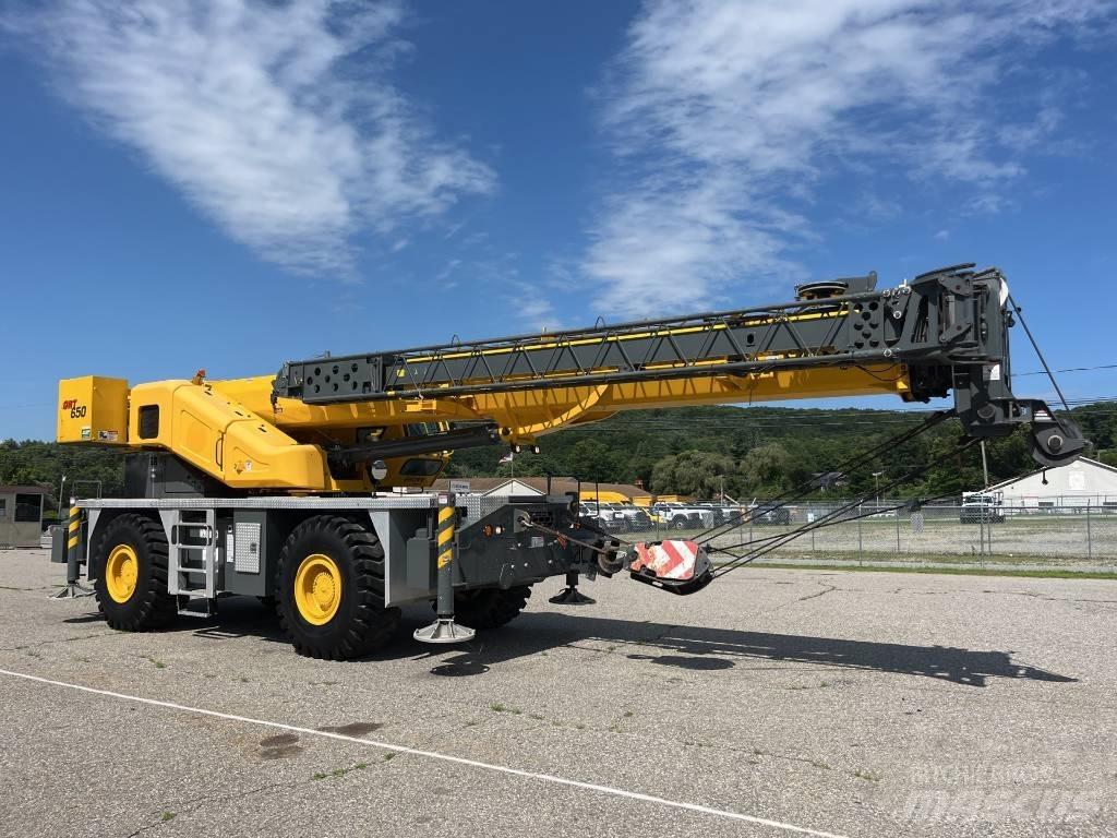 Grove GRT 650 Jeřáby pro těžký terén