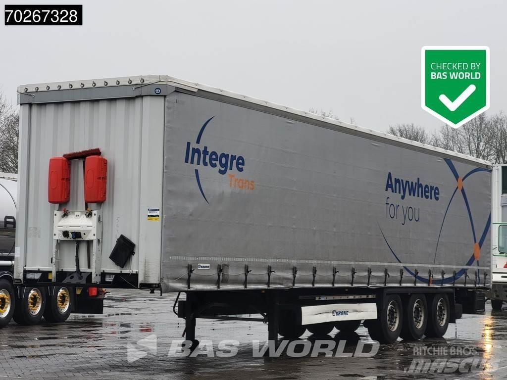 Krone SD 3 axles Plachtové návěsy