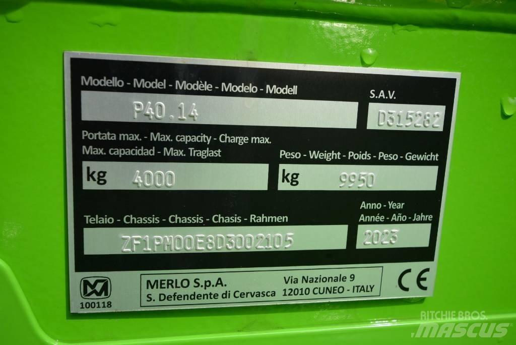 Merlo 40.14 Teleskopické manipulátory