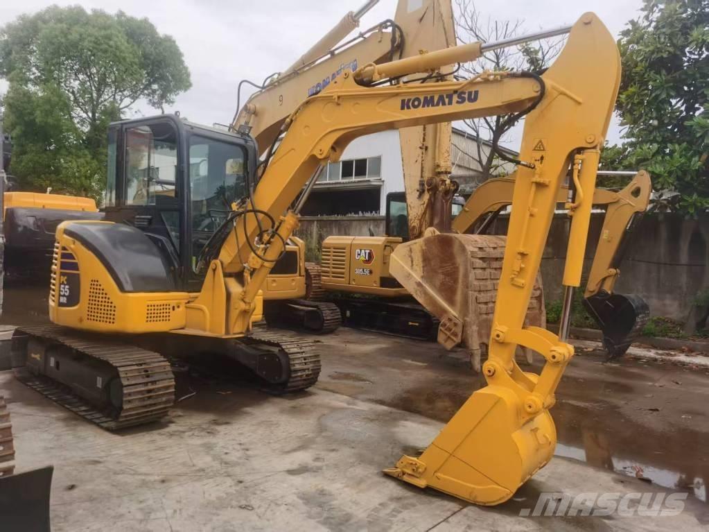 Komatsu PC 55 MR Pásová rýpadla