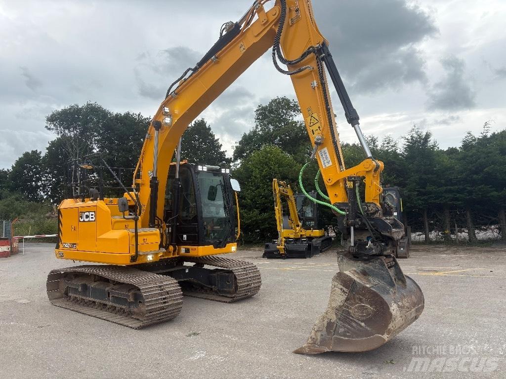 JCB 140X Steelwrist Pásová rýpadla