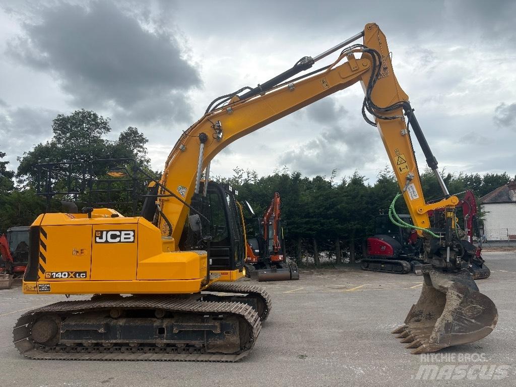 JCB 140X Steelwrist Pásová rýpadla
