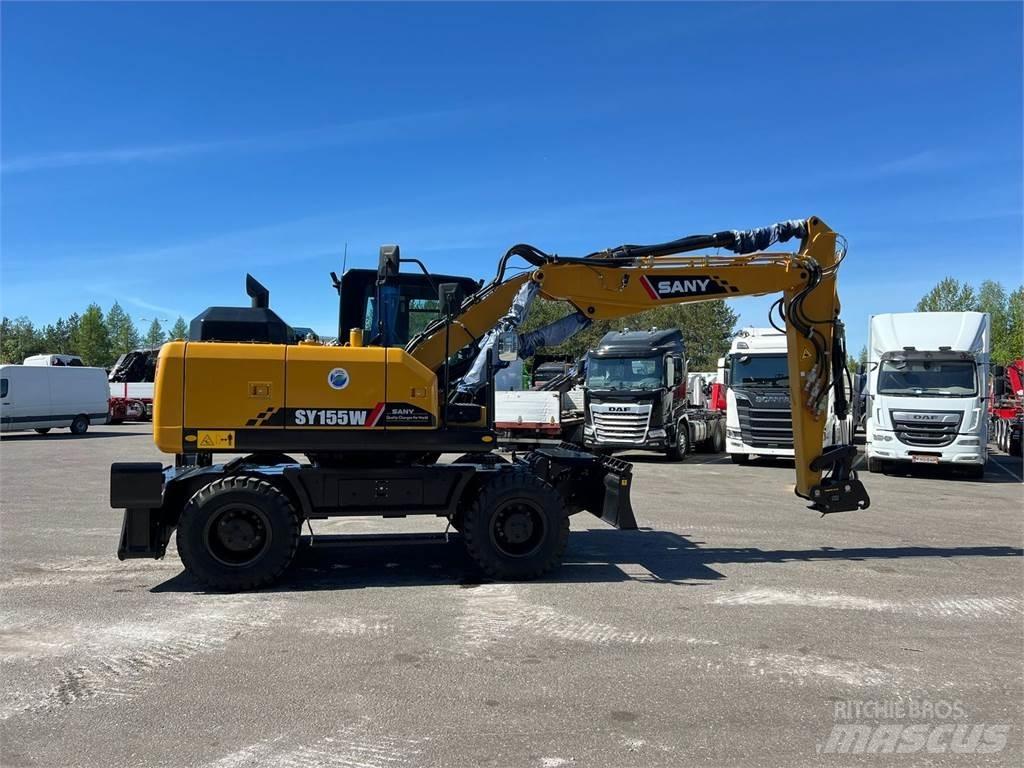 Sany SY155W Kolová rýpadla