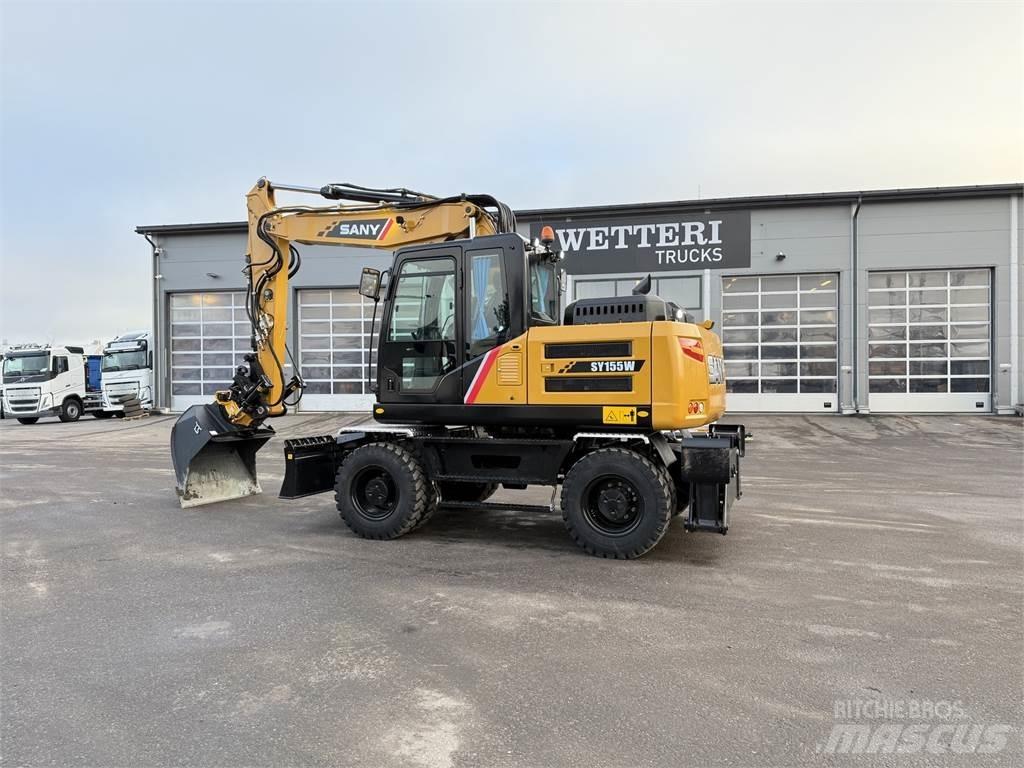 Sany SY155W Kolová rýpadla