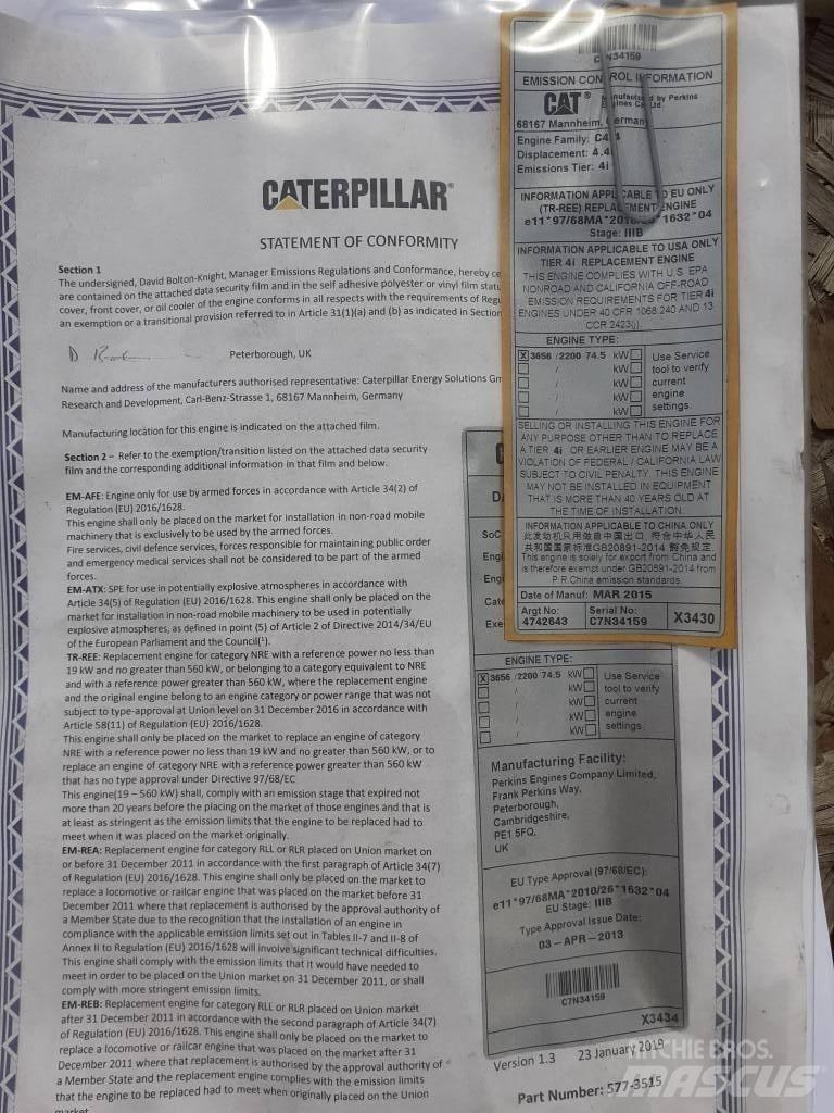 CAT Motor 3056 Motory