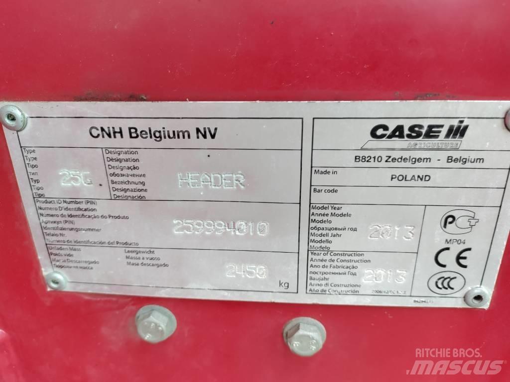 Case IH 25G Kombajnové hlavice