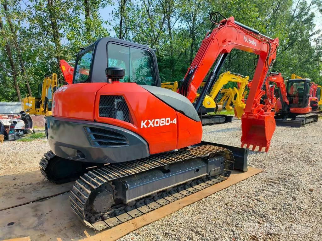 Kubota KX 080 Pásová rýpadla