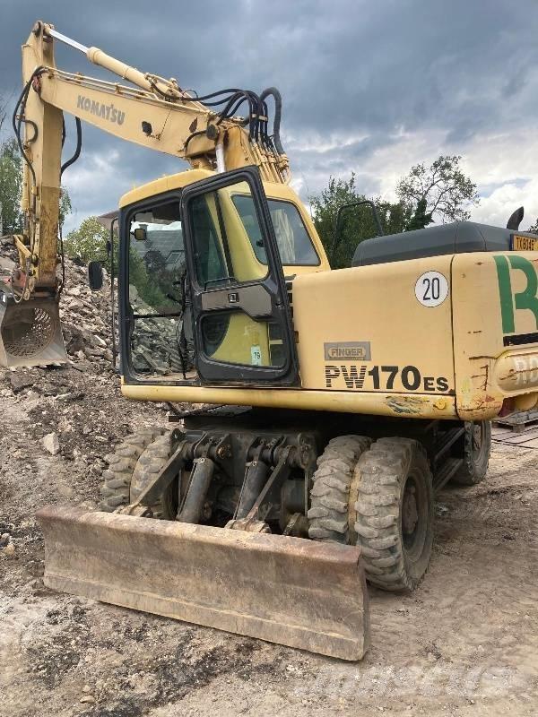 Komatsu PW 170 ES-6K Kolová rýpadla