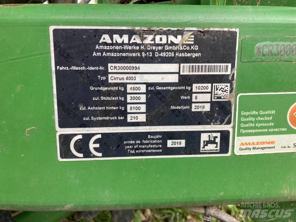 Amazone Cirrus 4003 Mechanické secí stroje