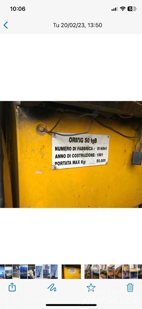 Ormig 50 ton Ostatní zdvihací technika