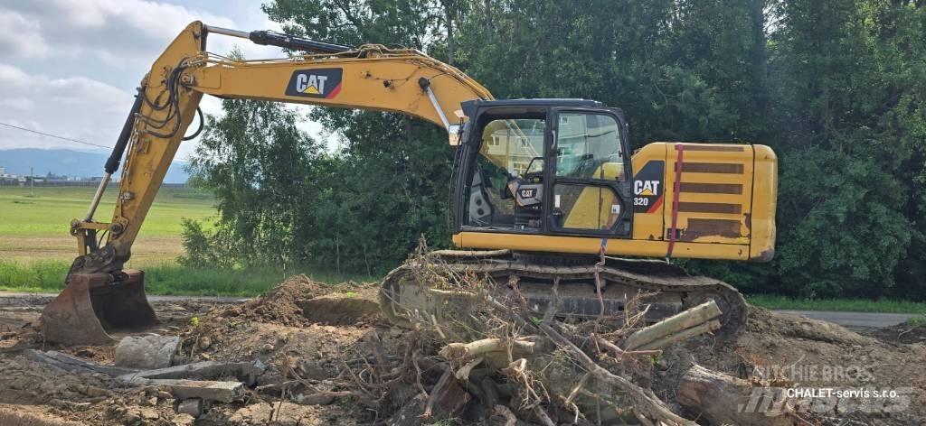 CAT 320 Pásová rýpadla