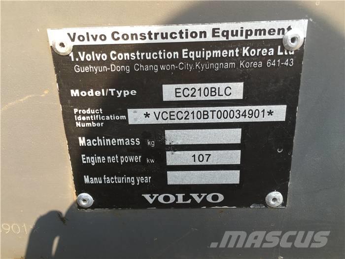 Volvo EC 210 B LC Pásová rýpadla