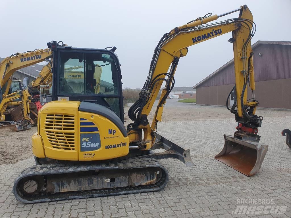Komatsu PC55MR5 Mini rýpadla < 7t
