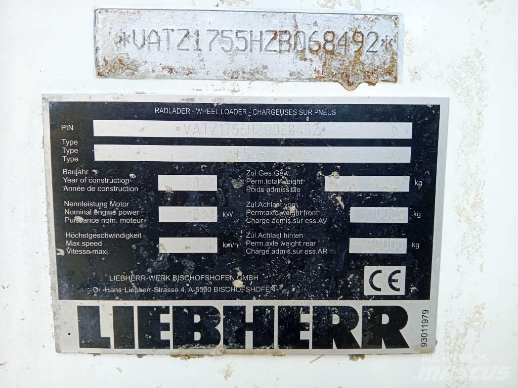 Liebherr L546 Kolové nakladače