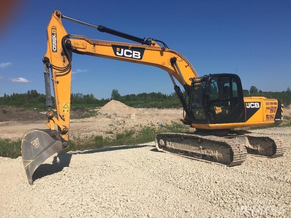 JCB JS 220 Pásová rýpadla