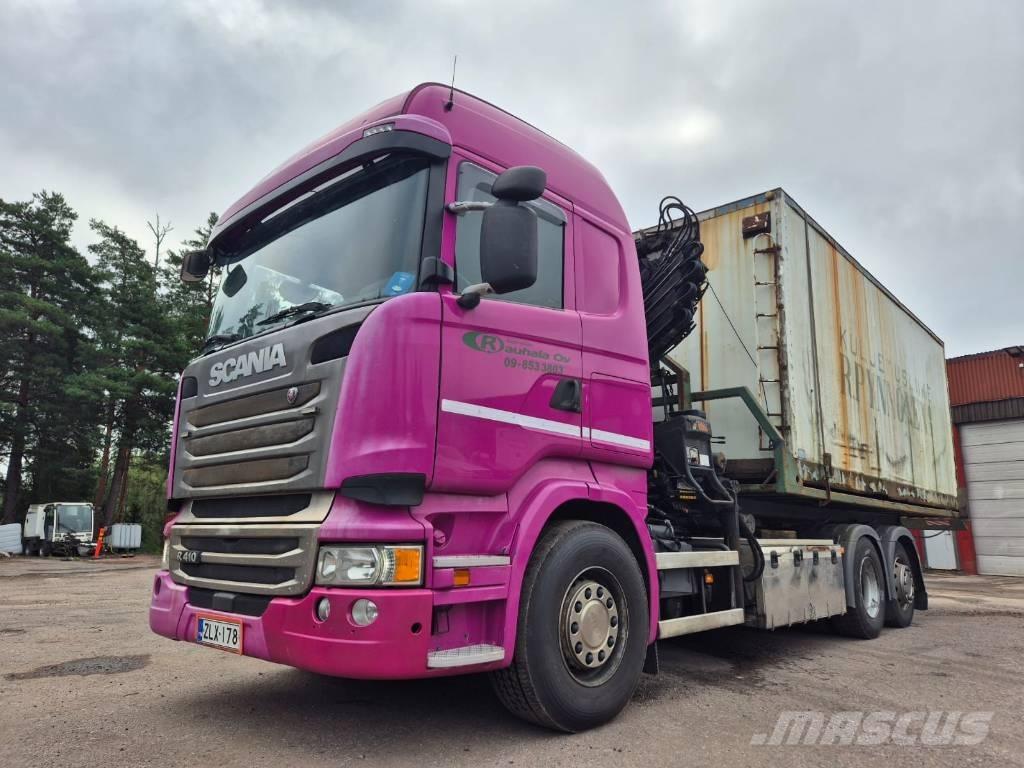 Scania R 410 Autojeřáby, hydraulické ruky