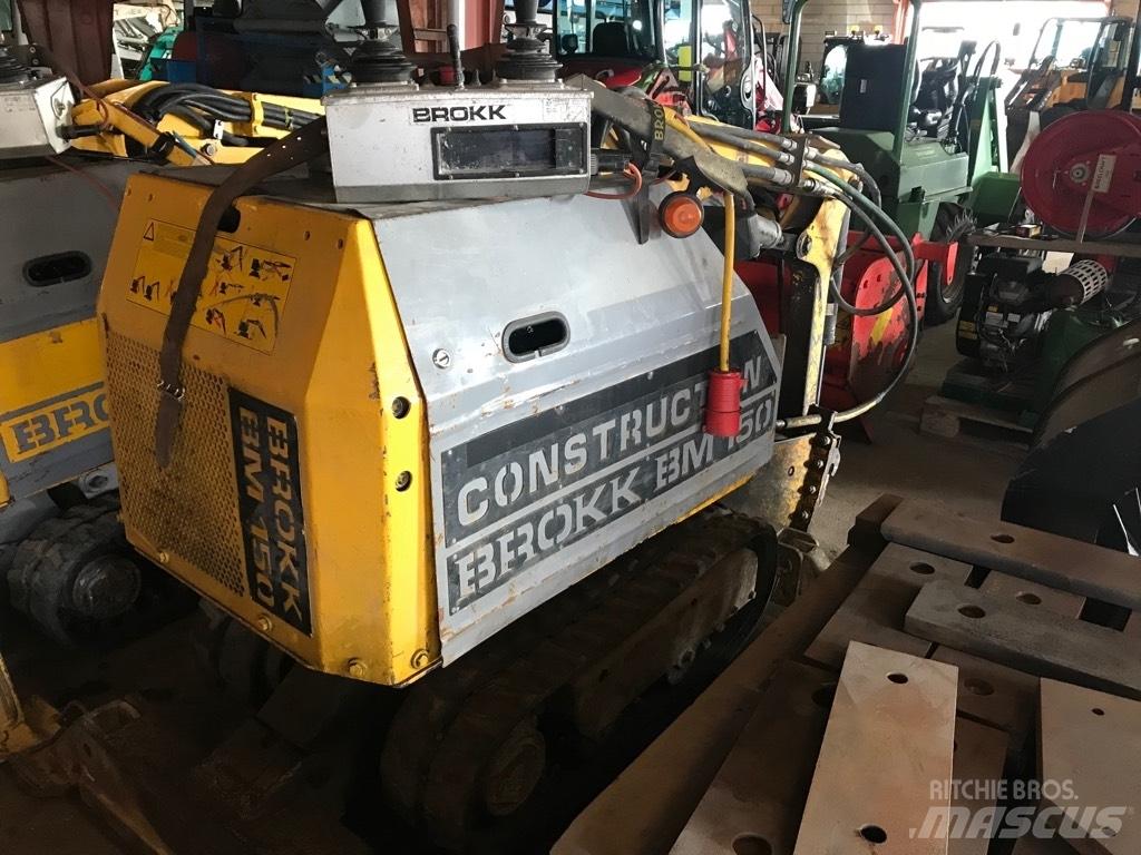 Brokk BM150E Mini rýpadla < 7t