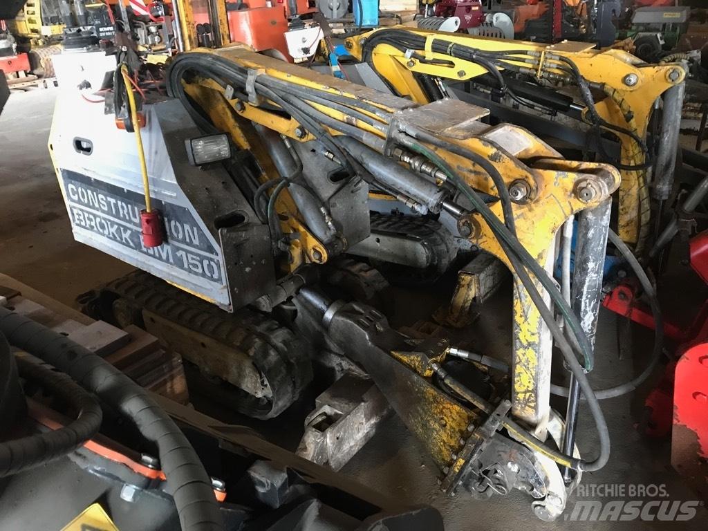 Brokk BM150E Mini rýpadla < 7t
