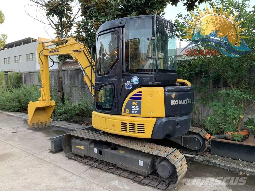 Komatsu PC 55 MR Pásová rýpadla